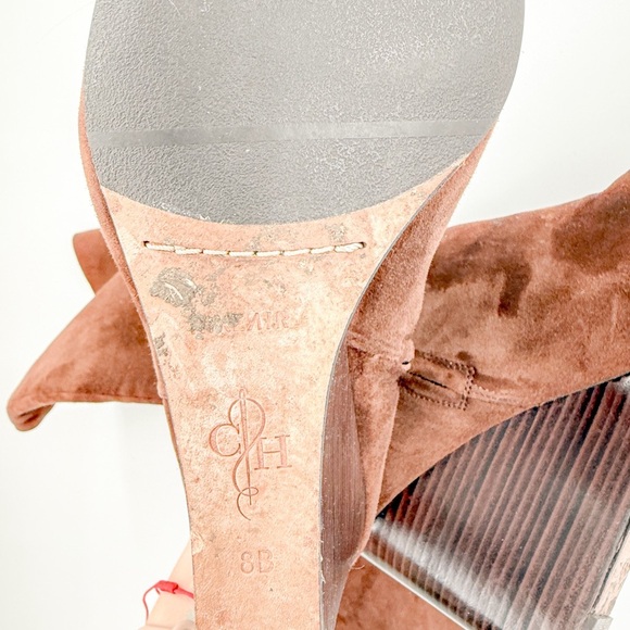 Cole Haan Brown Over the Knee Boots Suede - Picture 10 of 10